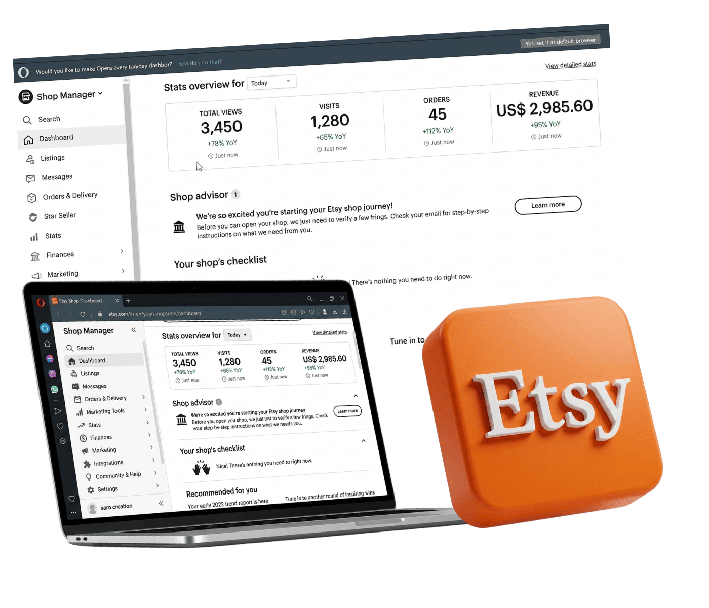 Etsy automation service helping businesses build a scalable and profitable Etsy store