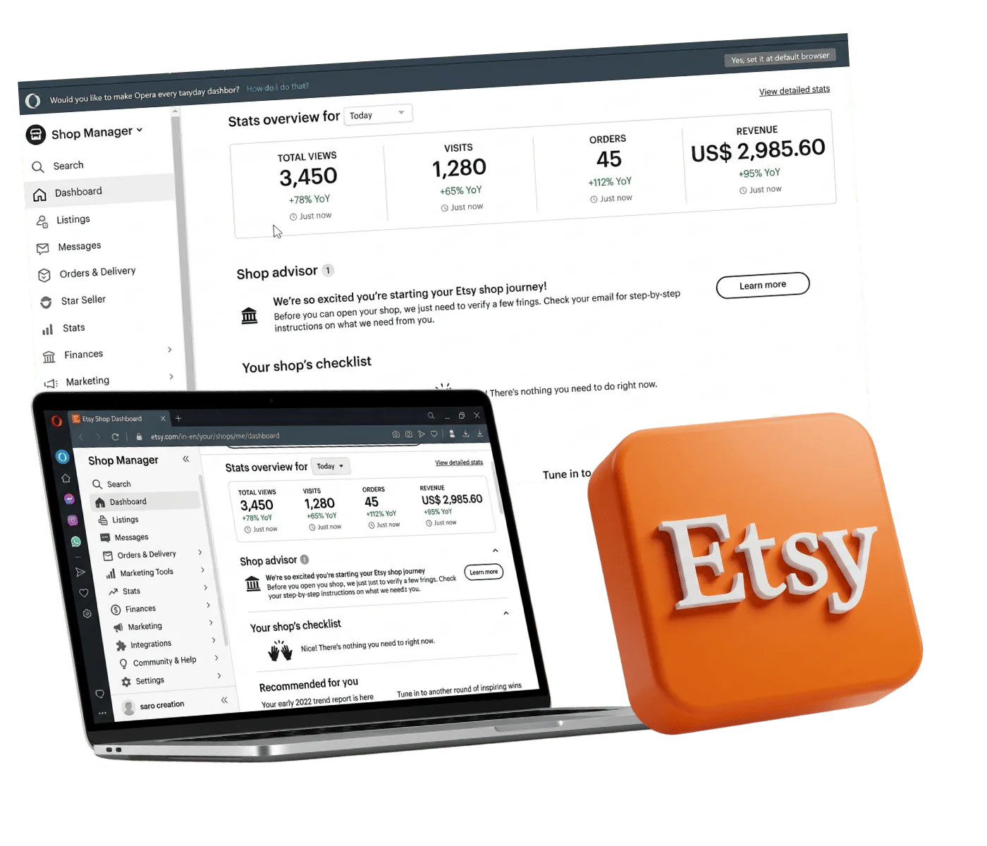 Etsy automation service helping businesses build a scalable and profitable Etsy store