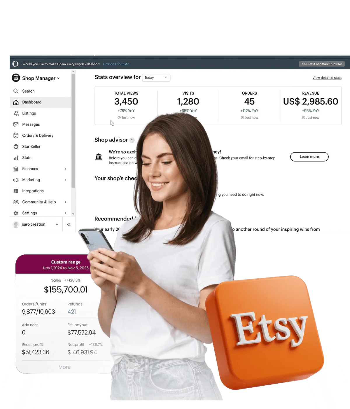 Key benefits of our Etsy shop management services for scalable business growth