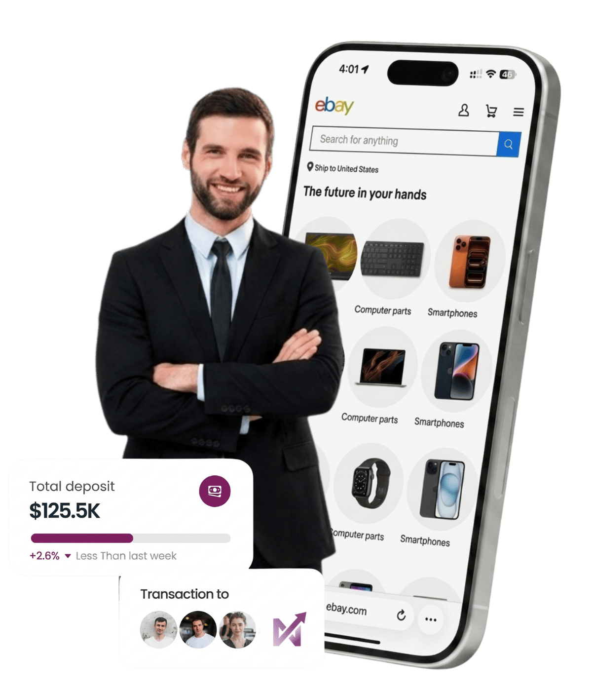 Business professionals creating automated eCommerce systems for long-term business success
