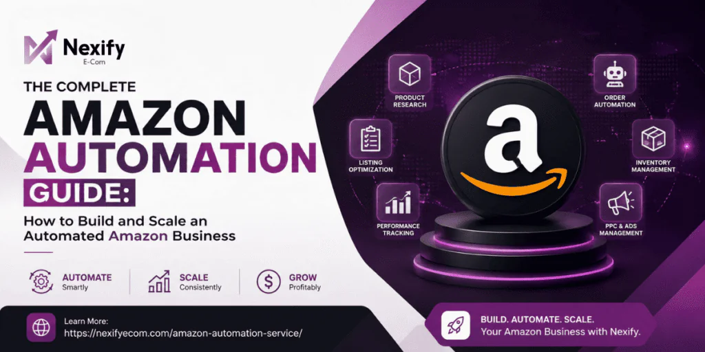 The Complete Amazon Automation Guide by Nexify Ecom for building and scaling an automated Amazon business