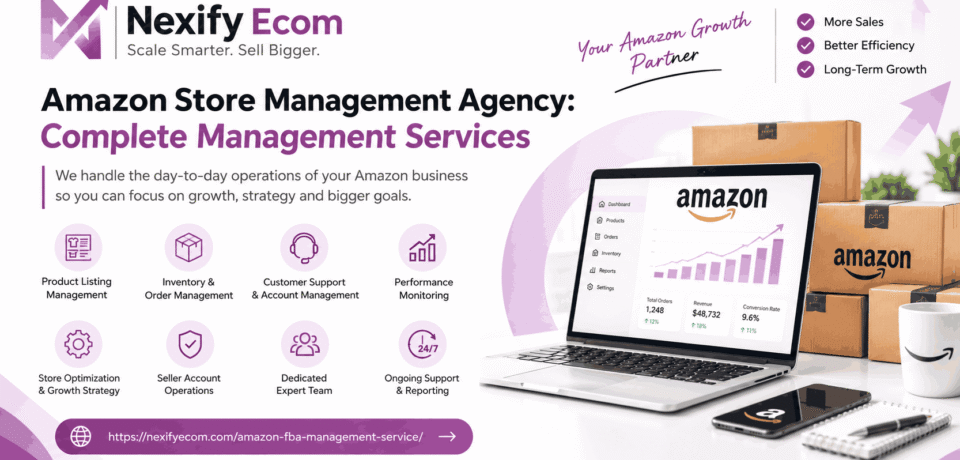 Amazon Store Management Agency: Complete Management Services Nexify Ecom