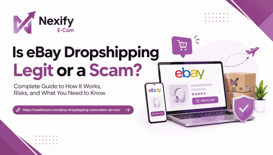 eBay dropshipping business showing whether eBay dropshipping is legit or a scam